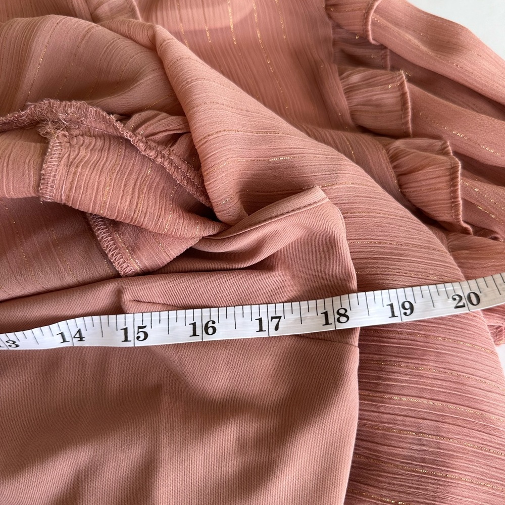 Zara Shiny Frilled Dress - Picture 12 of 13
